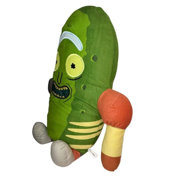 Rick & Morty Pickle Rick Exo Suit XL Stuffed Plush Toy Licensed Adult Swim 24” - Picture 5 of 7